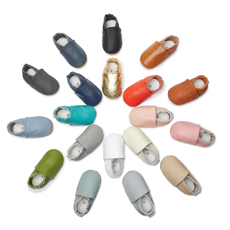 Genuine Leather Soft Unisex Baby Shoes All