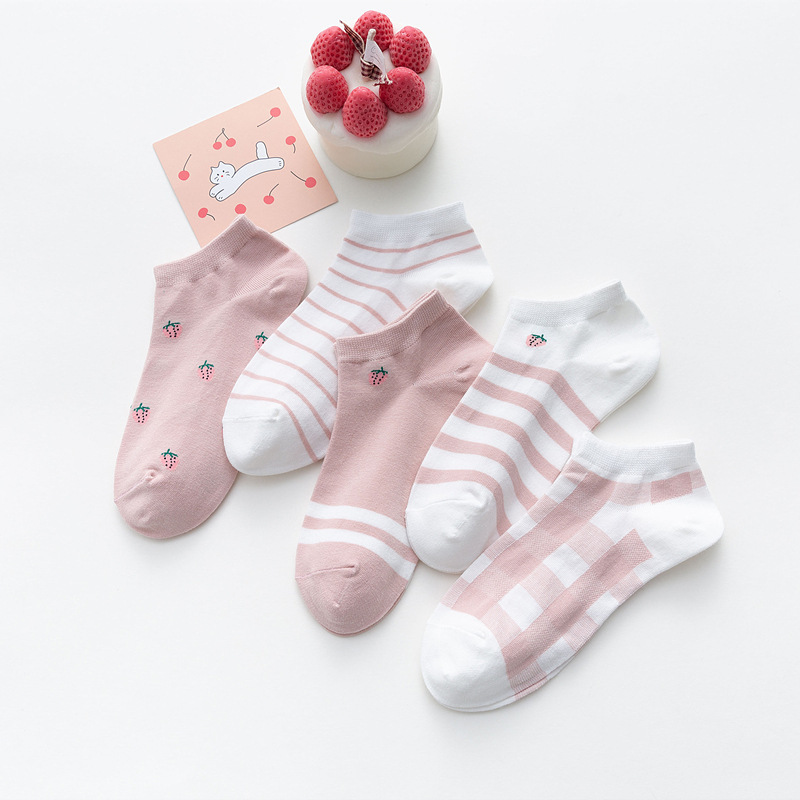 Title 14, Socks Female Retro Flower Purple Bubble Mouth P...