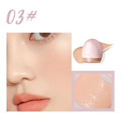 4colors Lightweight Foundation Concealer Cream With Makeup Sponge Brightening Moisturizing Liquid Foundation BBCream - View 1