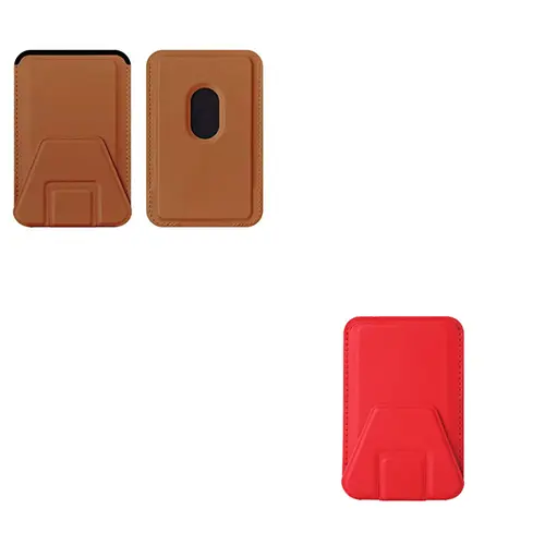 Mobile Phone Holder Card Holder Folding Card Holder Card Sticker Multifunctional Magnetic Card Holder