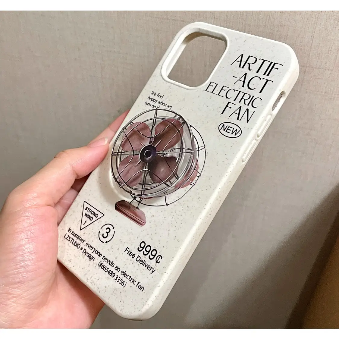 Original Small Fan Decompression Phone Case