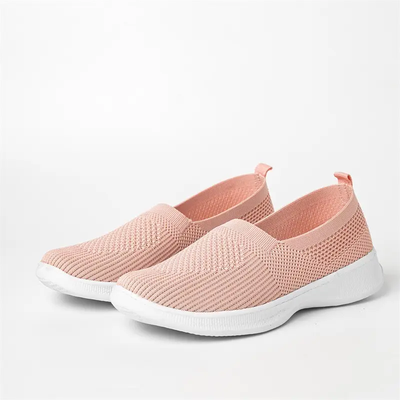 Women's Shoes Lightweight Multicolor Leisure Sports Flying Knit Socks Shoes