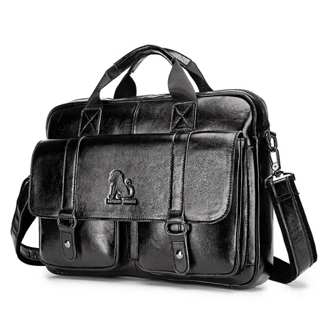 Business Casual Large Capacity Handbag Crossbody Black - Shop at LoveMi