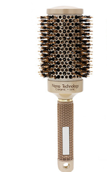 SUPRENT Round Brush with Boar Bristles & Ionic Roller.