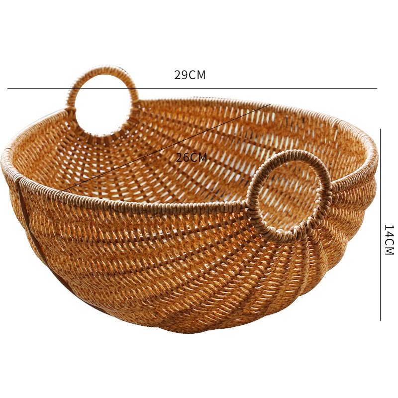 Title 7, Multi-layer Plastic Rattan Fruit Plate