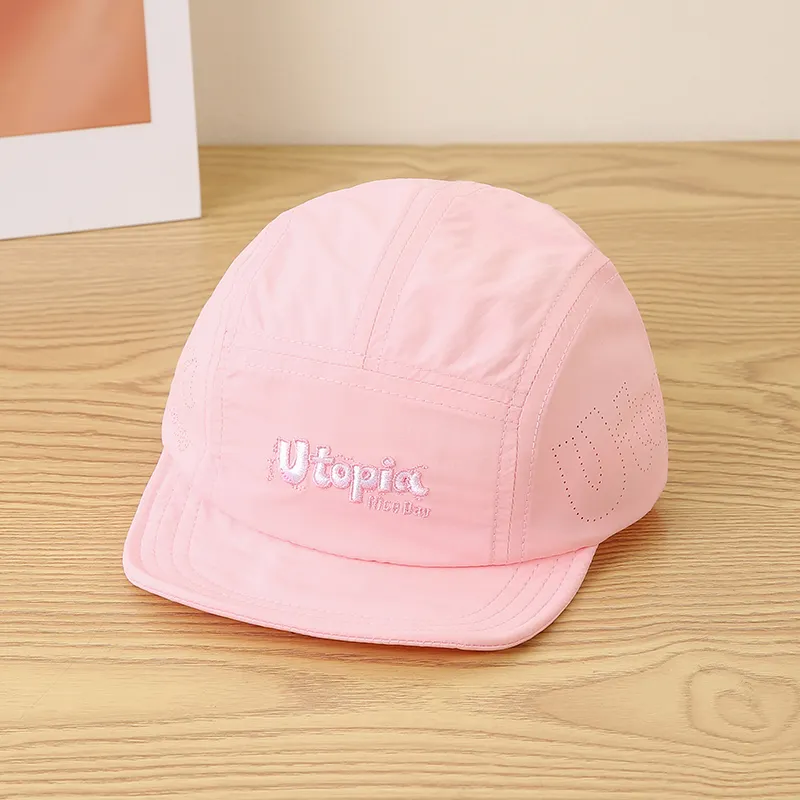 Single-color Children's English Alphabet Embroidered Adjustable Waterproof