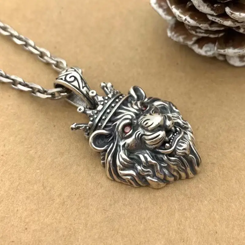 S925 Sterling Silver Fashion Dominant Men's Pendant