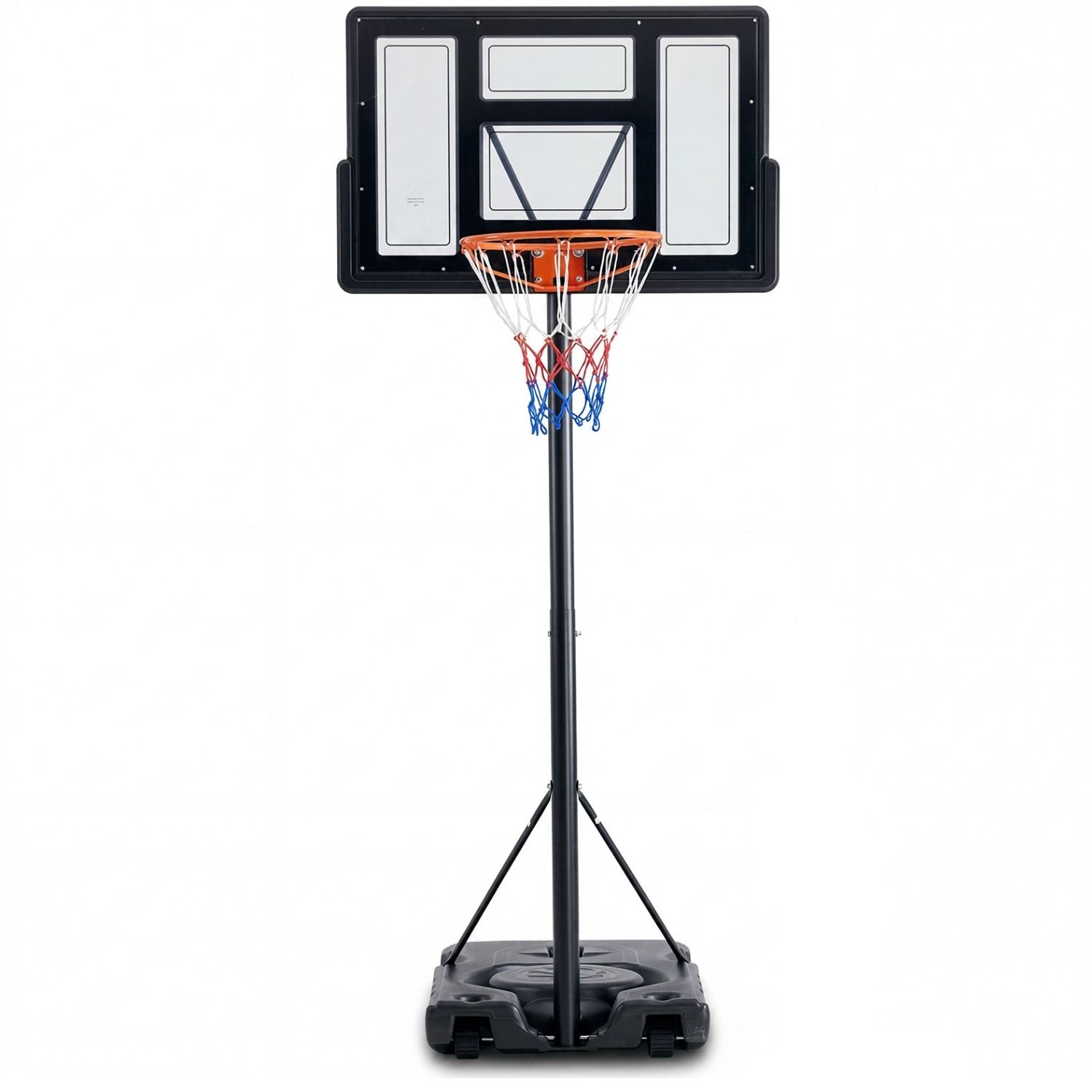 Adjustable Portable Basketball Hoop For Kids Youth Adults, Indoor Outdoor Training Practice With Sturdy Stand
