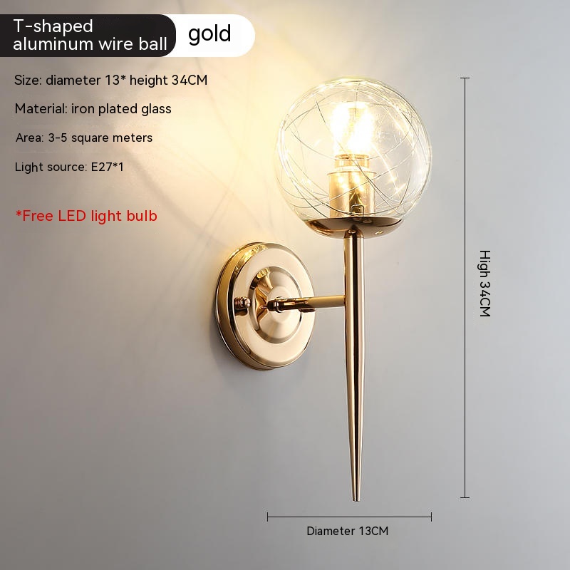 T aluminum wire ball