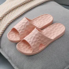 Geometric Slippers Summer Home Bathroom Slippers Women Shoes - Nude - View 1