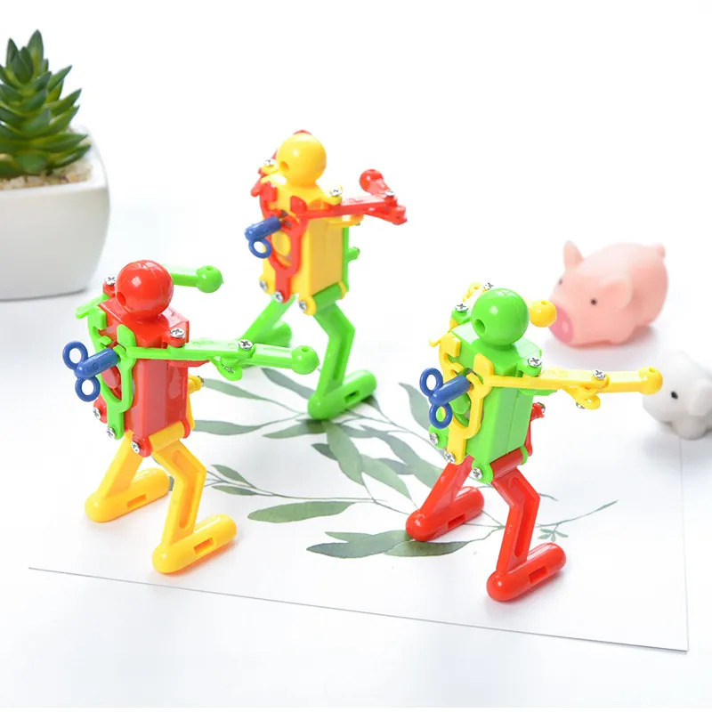 Clockwork Dancing Robot Clockwork Gymnastics Creative Small Toys Novelty Toys Christmas Goods Gift For Kids Fidget Toys – image 5