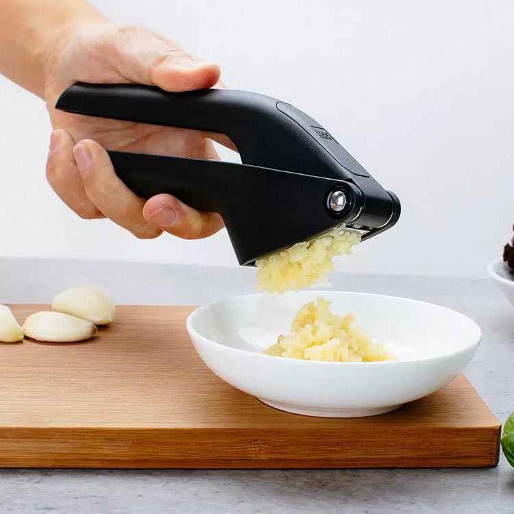 Manual Garlic Press Artifact Clip And Peel Kitchen Tools For Household Use