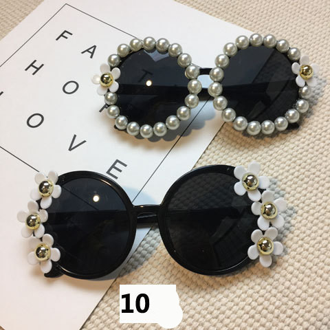 Title 13, Handmade flower diamond sunglasses