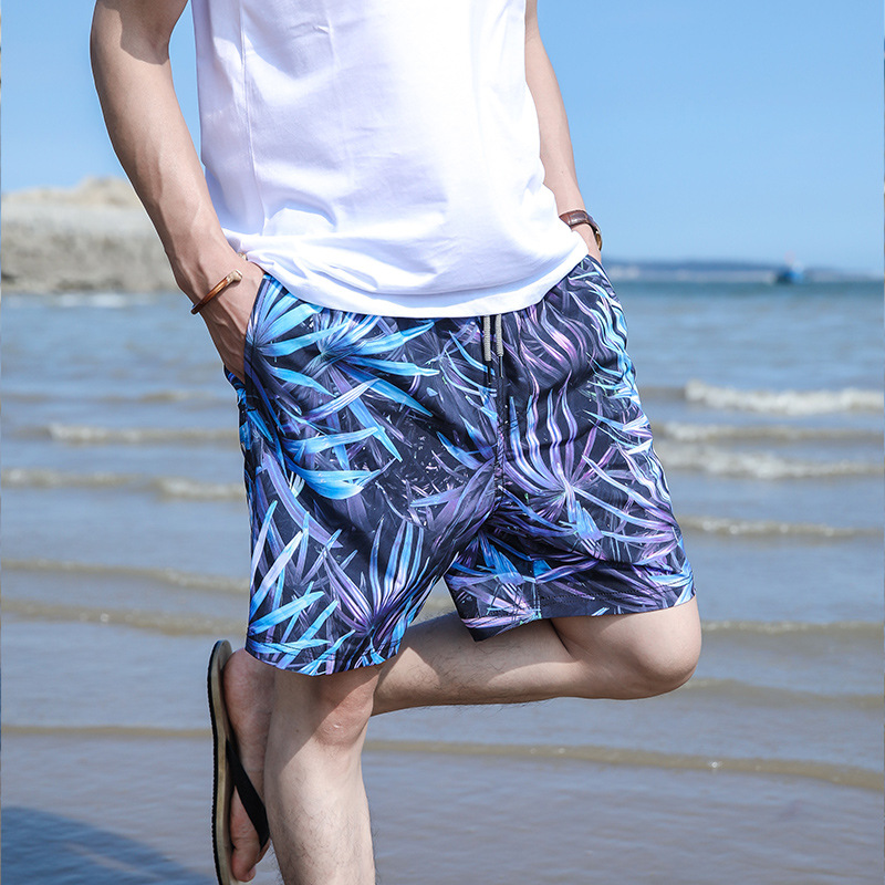 Title 1, Mens Summer Quick-drying Shorts Beach Pants Li...