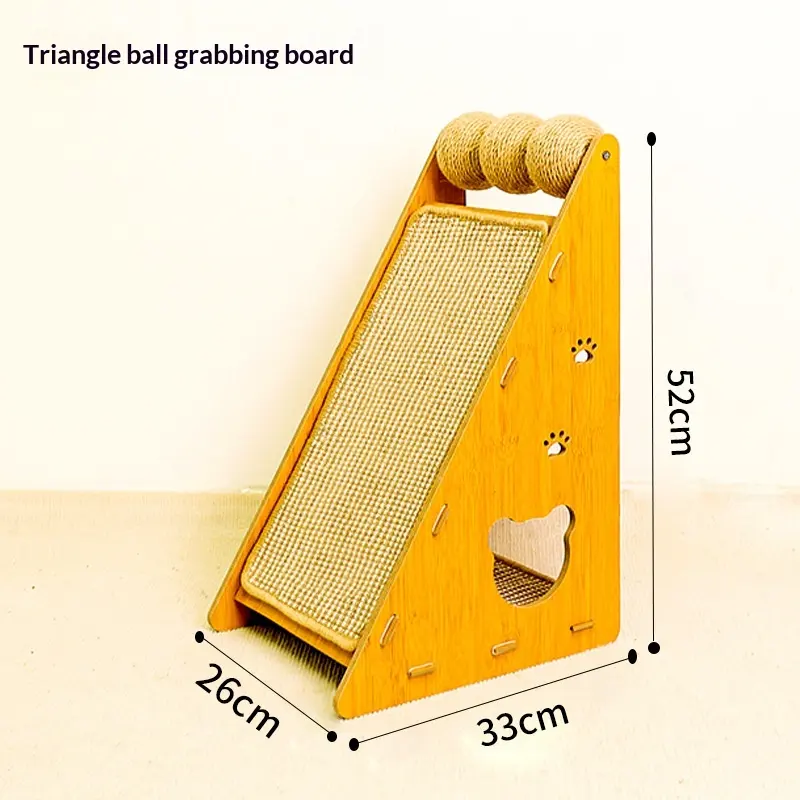 Wear-resistant Sisal Cat Scratcher Bed, Anti-shedding