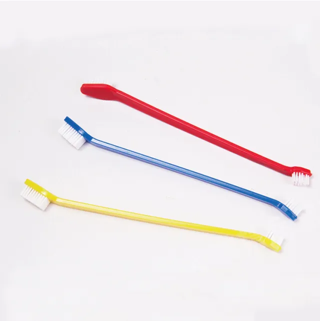 Pet Supplies Toothbrush Nylon Silk Dog Paw Print Oral Cleaning Random - Shop at LoveMi