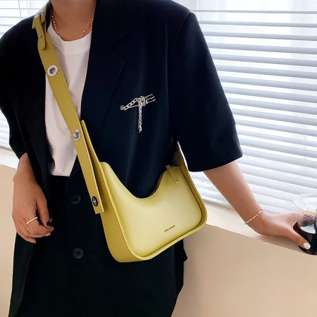 Women's Fashionable Shoulder Bag Western Style Messenger All Match Green - Shop at LoveMi