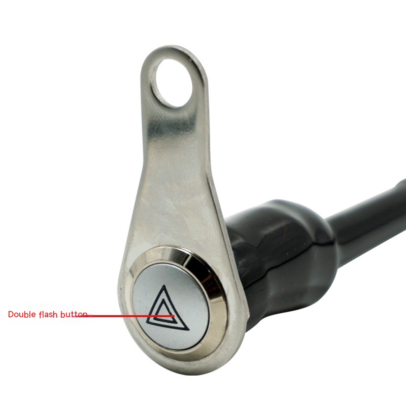 Metal Button Double Flashing  With Light Ring