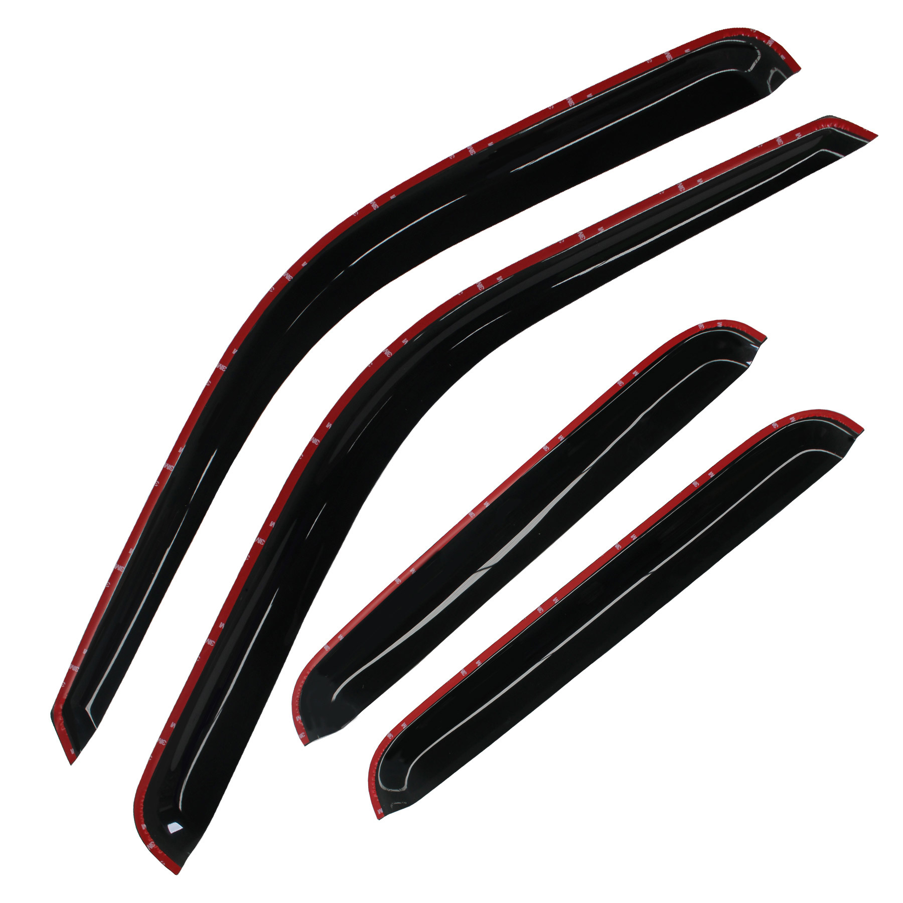 4pcs Out Channel Style Sun Rain Window Visors Visor For 94953 — foto 5