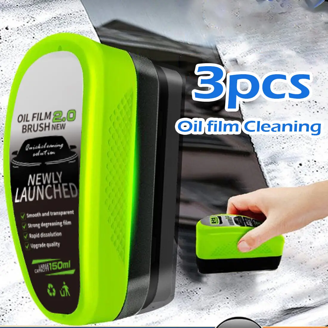 Glass Cleaning Wipe Brsuh, Brush, Car Windshield