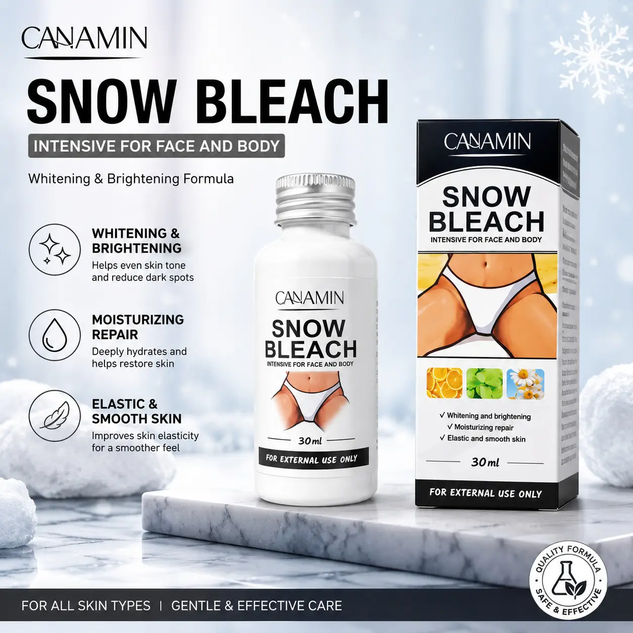 CANAmin Body Intensive Brightening Cream