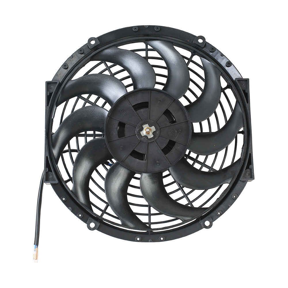 12 Inch Universal 12V 80W Electric Radiator Intercooler Slim Line Cooling Fan