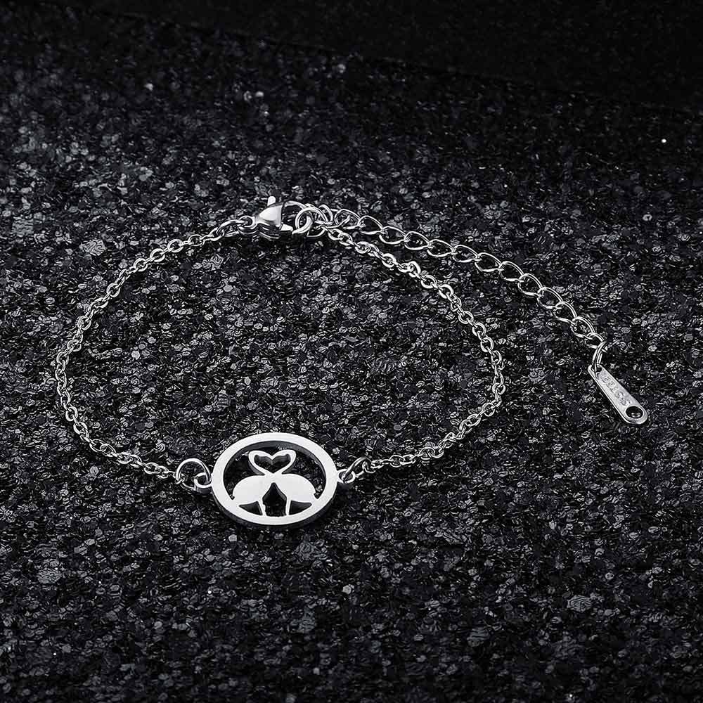 Stainless Steel Flamingo Animal Bracelet Titanium Steel Bracelet