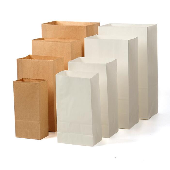 Title 5, 100 pcs Paper bags for Kraft refrigerator