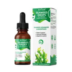 Custom Irish Sea Moss Herbal Supplement Organic Raw Material Weight Loss Digest Support Seamoss Liquid Drops - Customized - View 1