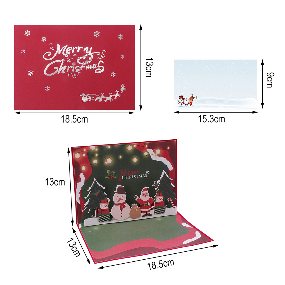 Christmas 3D Greeting Cards