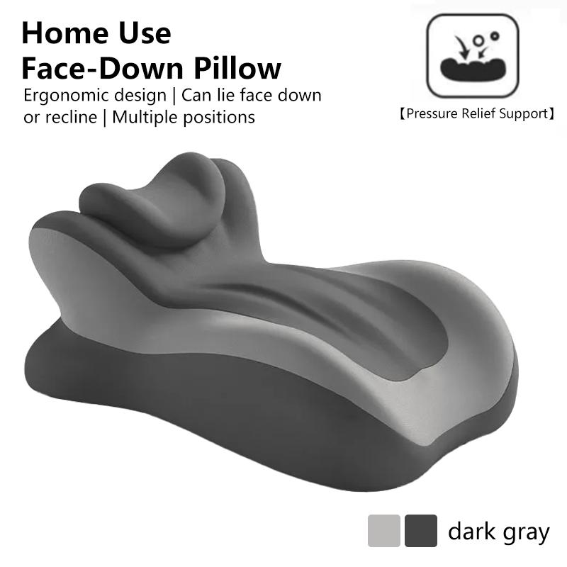 Memory Foam Prone Sleeping Pillow For Relieving Neck Pain And Promoting Deep Sleep. Self-pickup Only.