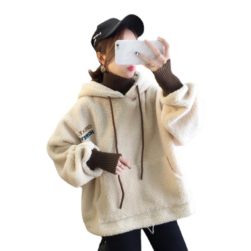 Women's Fashion Lambswool Embroidery Turtleneck Sweater