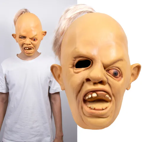 Horror One-Eyeed Mask Cosplay Scary Zombine Joker Haunted House
