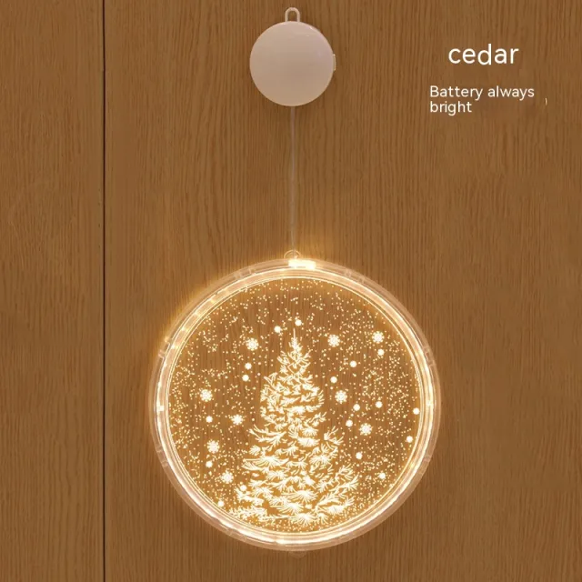 Christmas Decoration Holiday Indoor Ambience Light Cedar Battery - Shop at LoveMi