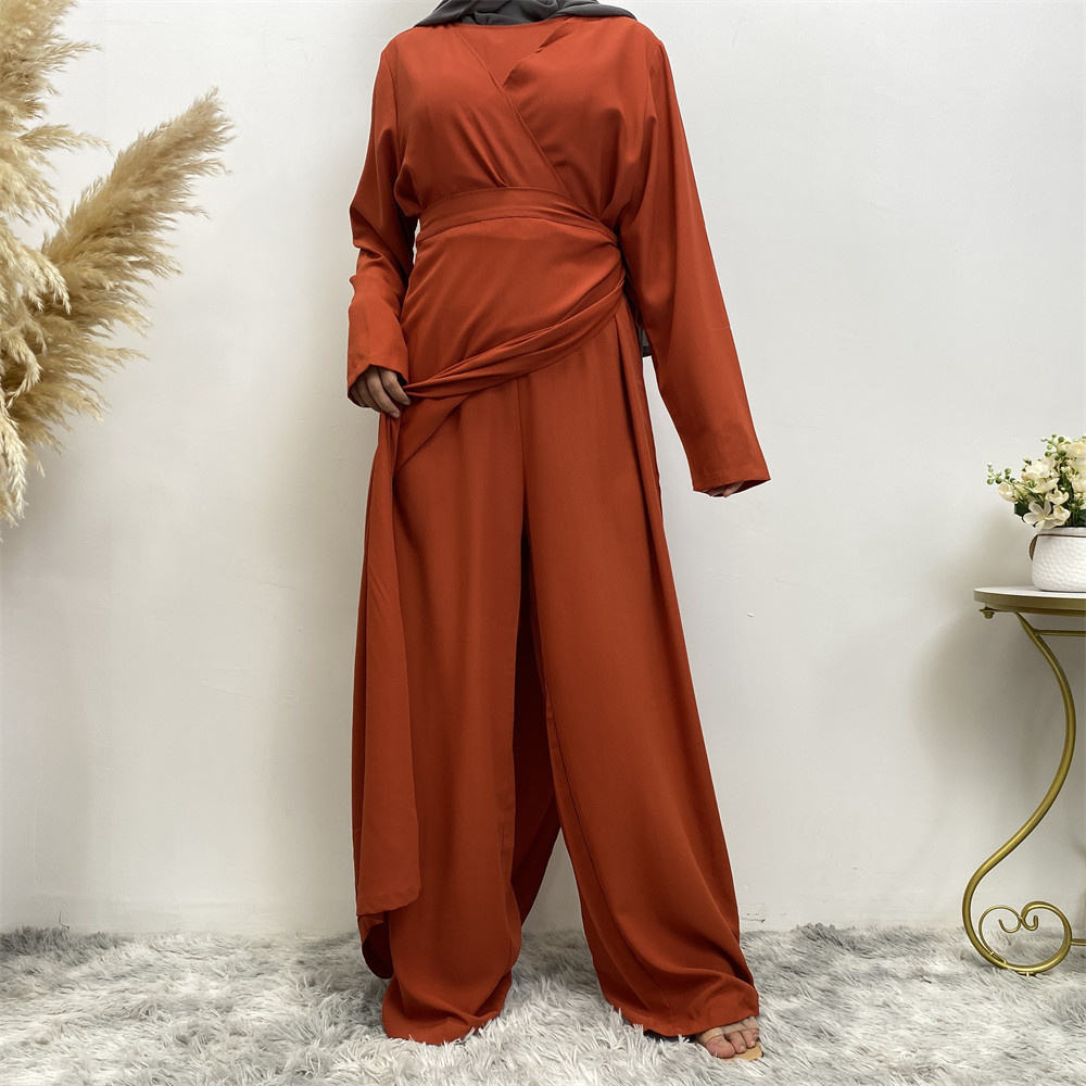 Title 6, Clear Color V-neck Patchwork Jumpsuit Wide Leg ...