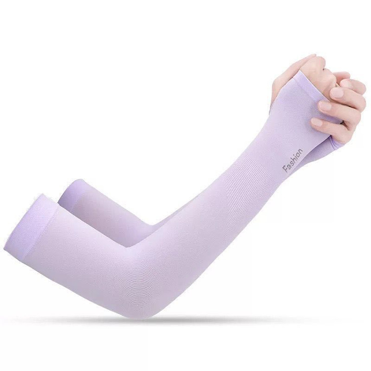 Unisex Cooling Ice Silk Sun Sleeves - UV Protection Thin Arm Guards For Outdoor Cycling, Breathable & Quick-Dry, One Size Fits Most, Elegant Gift Box