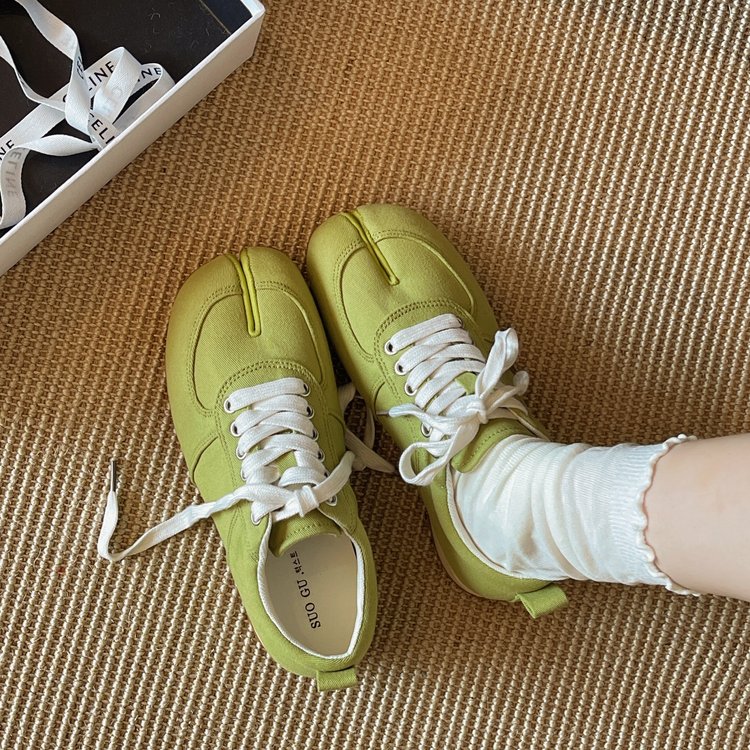 Canvas Toe Cover Flats, picture 3 of 4