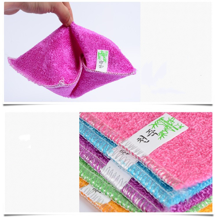 Title 4, Bamboo thickened dish towel