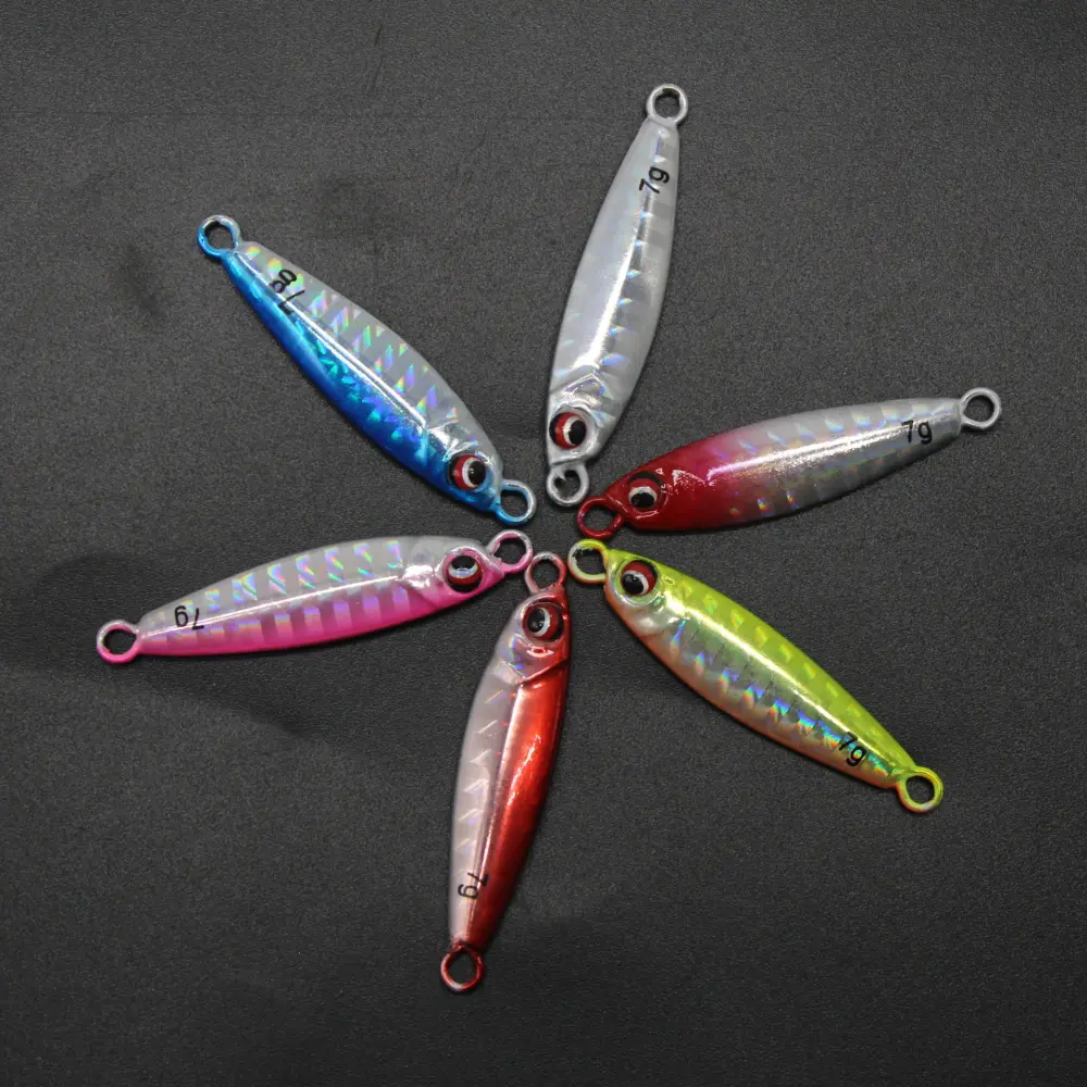 Cut Iron Plate Lead Fish Multicolor Sea Fishing Lure