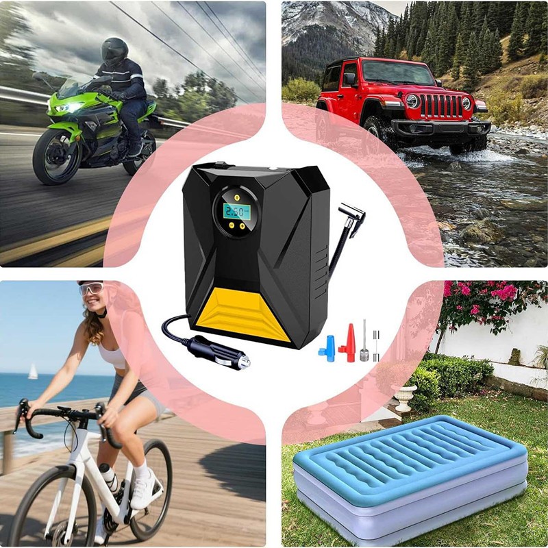 Electric Corded Car Tyre Inflator Pump Portable Air Compressor 12V 150PSI — image 7