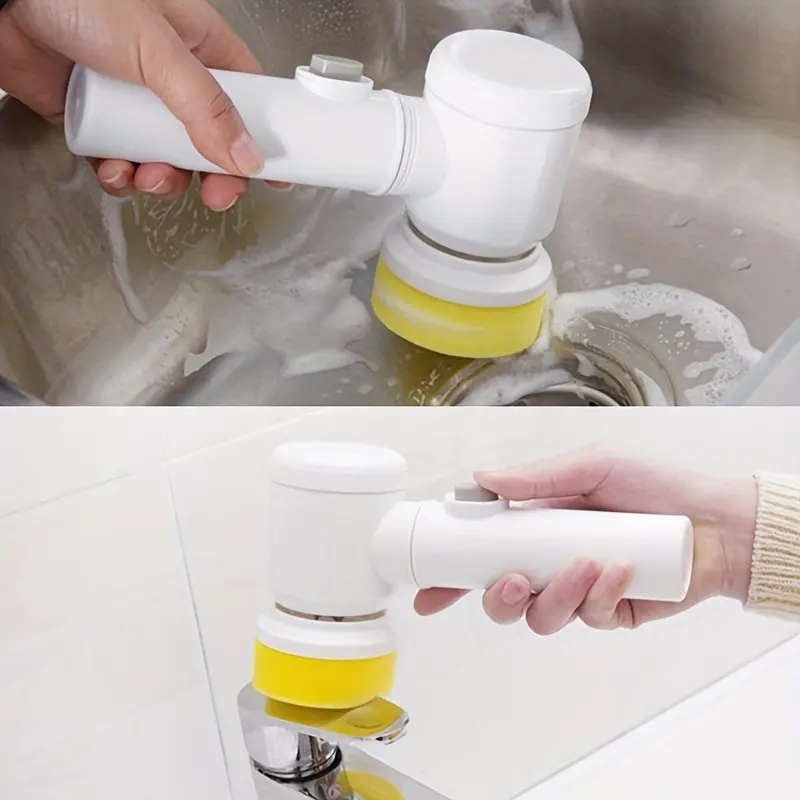 Electric Spin Cleaning Brush, USB Rechargeable Handheld