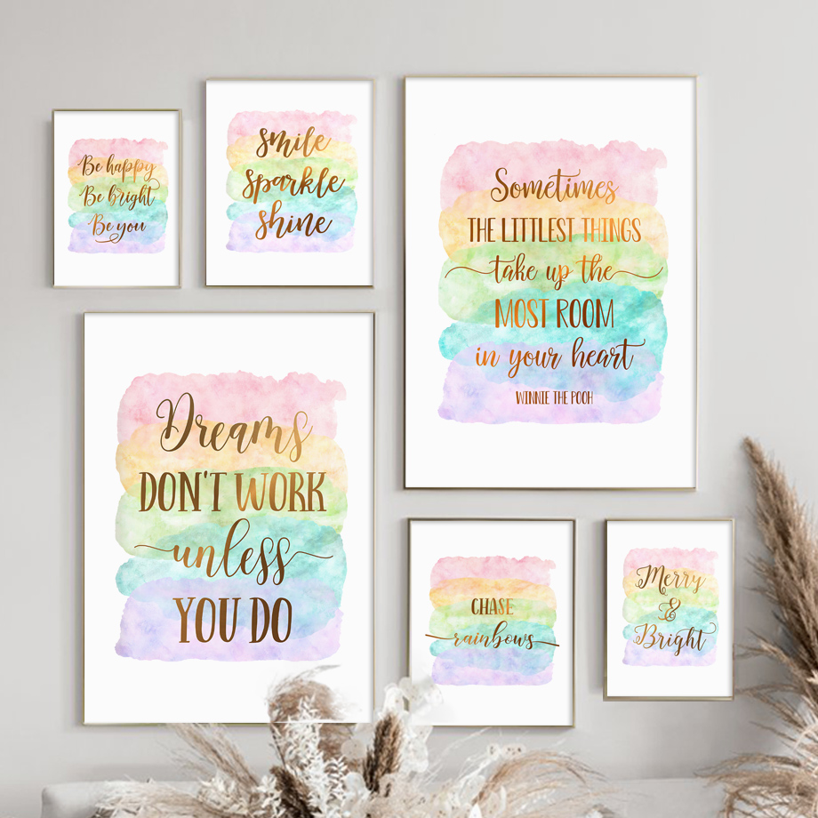 Title 9, Vintage Inspirational Inspiration Quote Wall Pa...