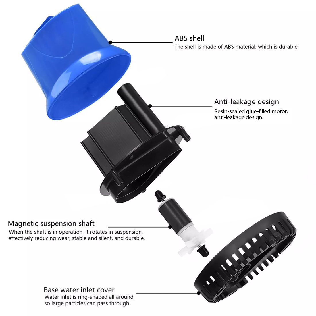 Submersible Water   240V Pool Pond Aquarium Fish Tank Water Feature Fountain-15W — foto 2