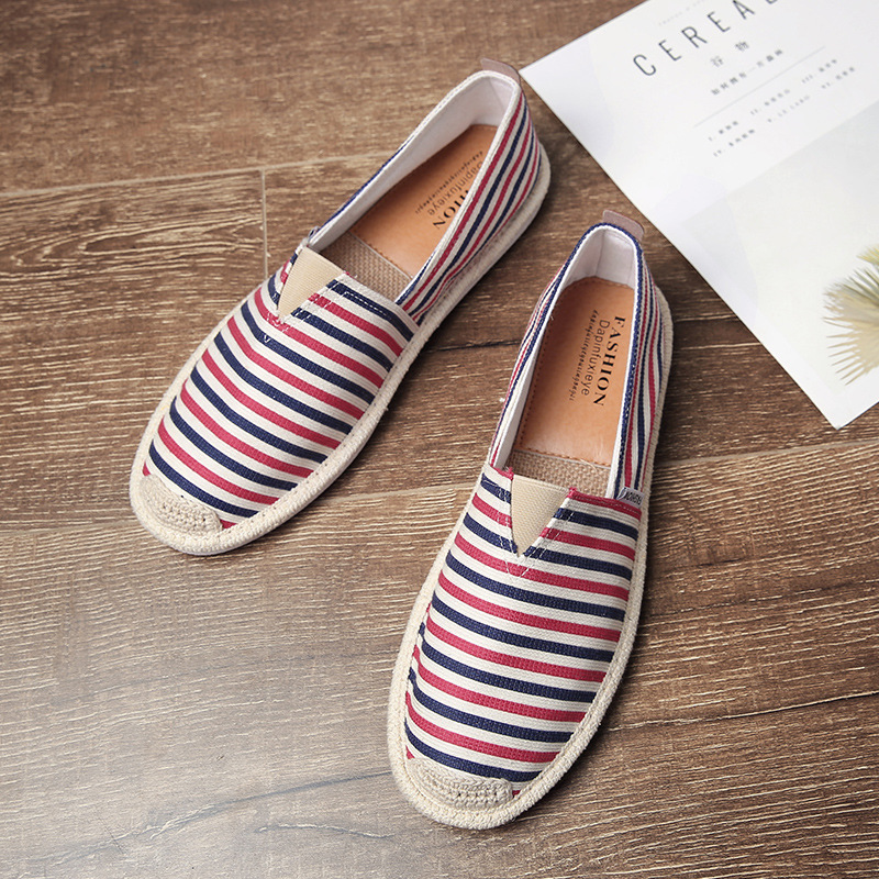 Title 1, Leisure shoes linen grass woven fisherman