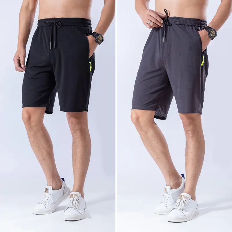 Sports, Running, Fitness, Quick-Drying, Breathable, Five-Fifth Pants