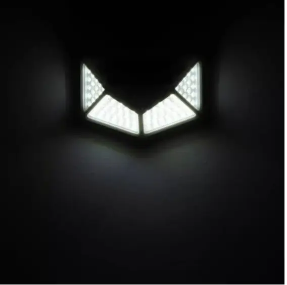 Outdoor Four Sided Solar Wall Light Waterproof Garden Light