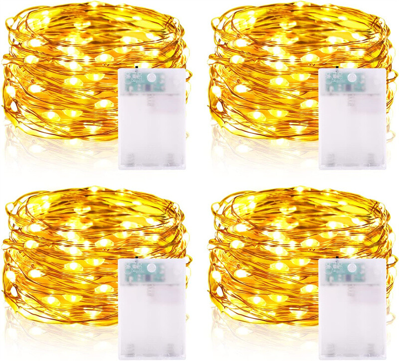 1-30x Fairy Lights Waterproof String DIY Wedding Xmas Party Jars Crafts---Warm — image 5