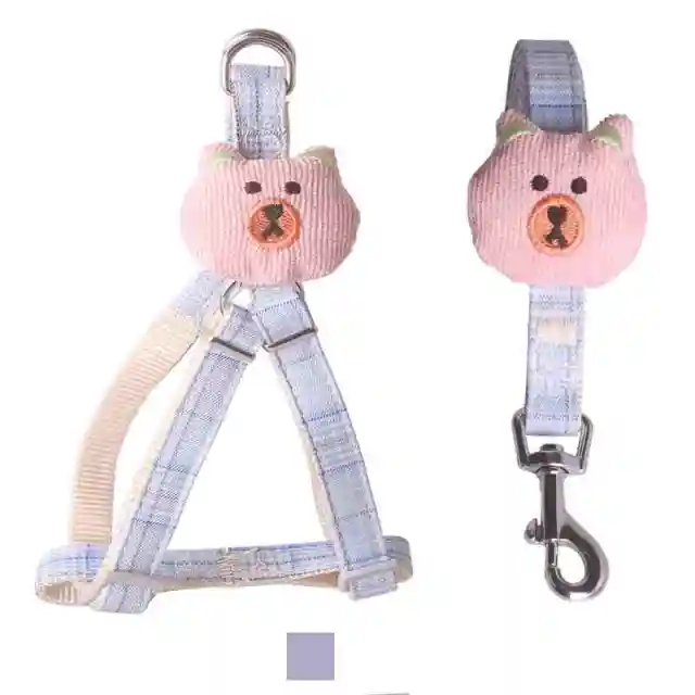 Pet Dog Rope Adjustable Small And Medium sized Dog Vest Type Lead Blue - Shop at LoveMi