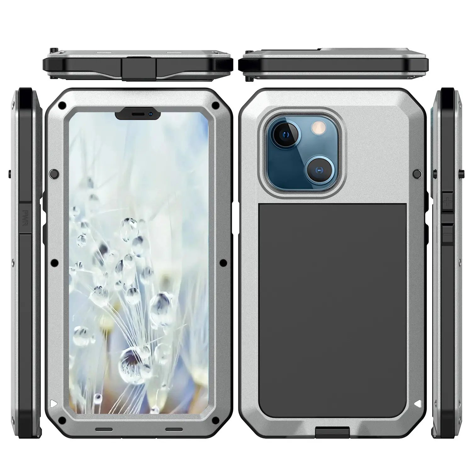 Metal Frame Anti Falling Airbag Mobile Phone Shell