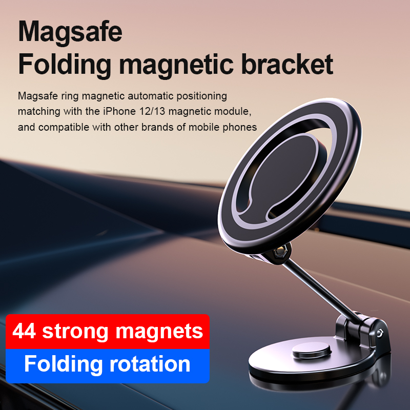 Magnetic Phone Holder For Car Powerful Magnets Military Grade Suction Car Phone Holder Mount Dashboard Windshield Cell Phone Holder Phone Stand For Car Android Automobile Cradle